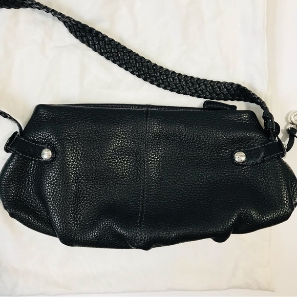 BRIGHTON Trish Black Leather Small Handbag - Picture 4 of 8